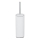 WENKO 24776100 - Toalettborste ALASSIO 9,3 x 39,2 cm rostfritt stål/vit