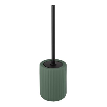 WENKO 24808100 - WC-borste BELLUNO 11,5x42 cm grön/svart
