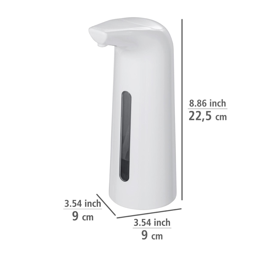 WENKO 24841100-Tvålpump LARINO 9x21,5 cm vit