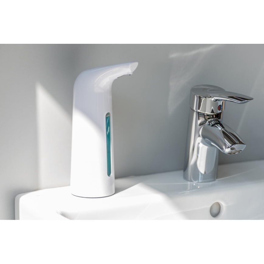 WENKO 24841100-Tvålpump LARINO 9x21,5 cm vit