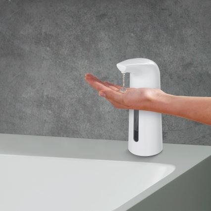 WENKO 24841100-Tvålpump LARINO 9x21,5 cm vit