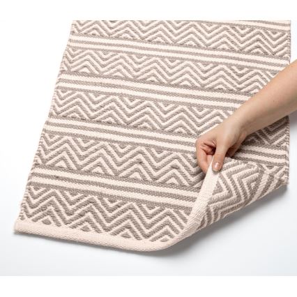 WENKO 24868100-Matta SHAKI 50x80 cm beige/vit