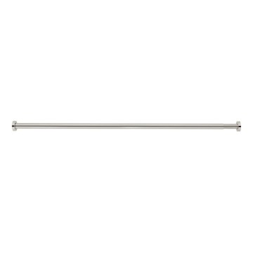 WENKO 24888100 - Duschstång LUZ 185x2,8 cm rostfritt stål/polerad krom