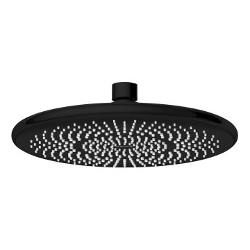 WENKO 24927100 - Duschhuvud Vattensparande system 22,5 x 22,5 cm svart