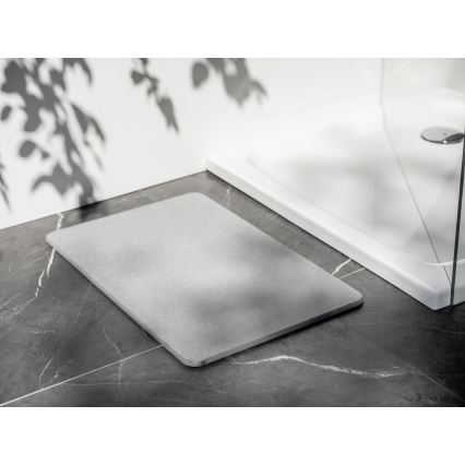 WENKO 24936100-SIMI-matta 39x60 cm grå