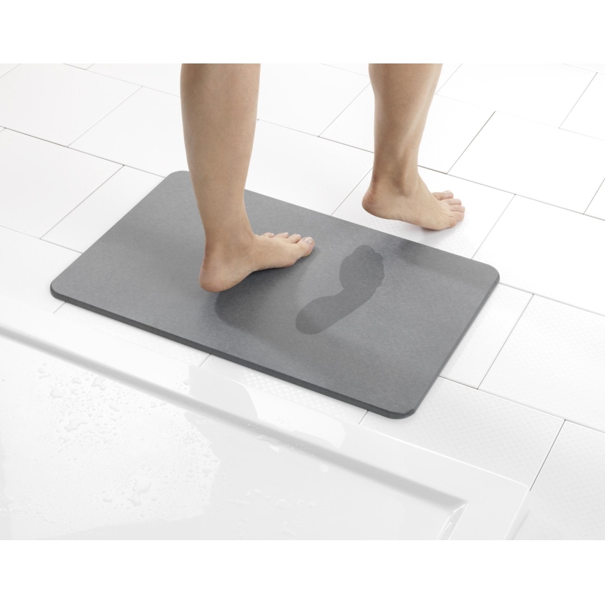 WENKO 24936100-SIMI-matta 39x60 cm grå