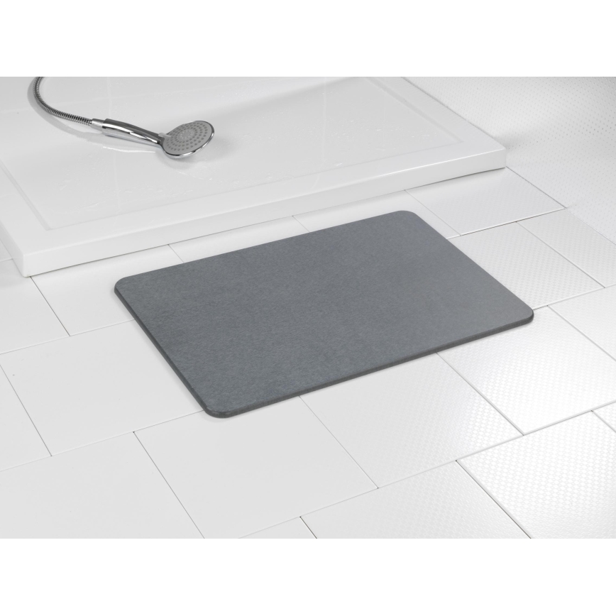 WENKO 24936100-SIMI-matta 39x60 cm grå