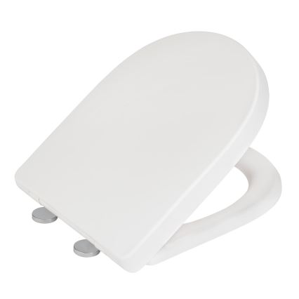 WENKO 24988100-WC-sits EXCLUSIVE 45x36,5 cm vit/silver