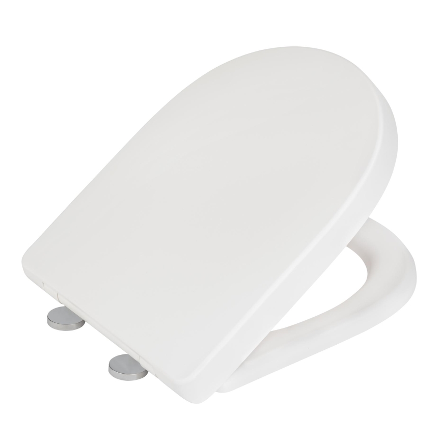 WENKO 24988100-WC-sits EXCLUSIVE 45x36,5 cm vit/silver