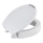 WENKO 25005100-Toalettsits SECURA 37x44 cm vit/grå