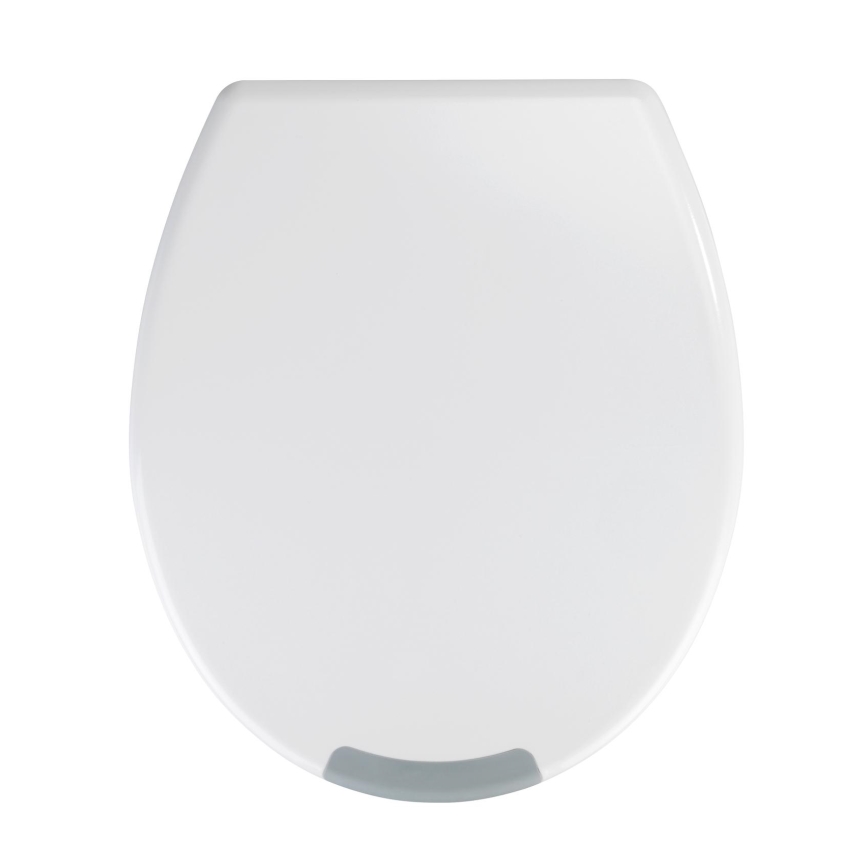 WENKO 25005100-Toalettsits SECURA 37x44 cm vit/grå