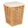 WENKO 25143100 - BAMBUSA tvättkorg 40 x 56 cm, brun