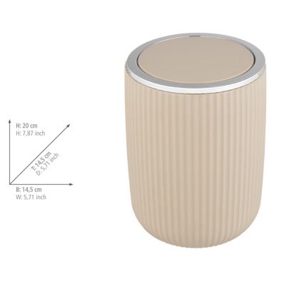 WENKO 25186100 - Korg AGROPOLI 14,5 x 20 cm beige