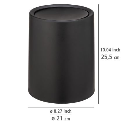 WENKO 25208100 - Korg ATRI 21x25,5 cm svart