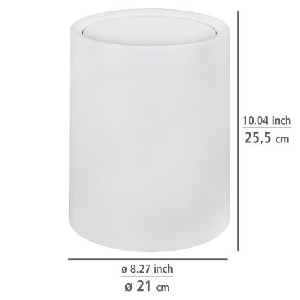 WENKO 25209100 - Korg ATRI 21x25,5 cm vit
