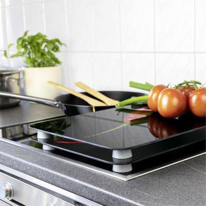 WENKO 2521380100 - Spishällslock 30x52 cm flerfärgad/grå/transparent
