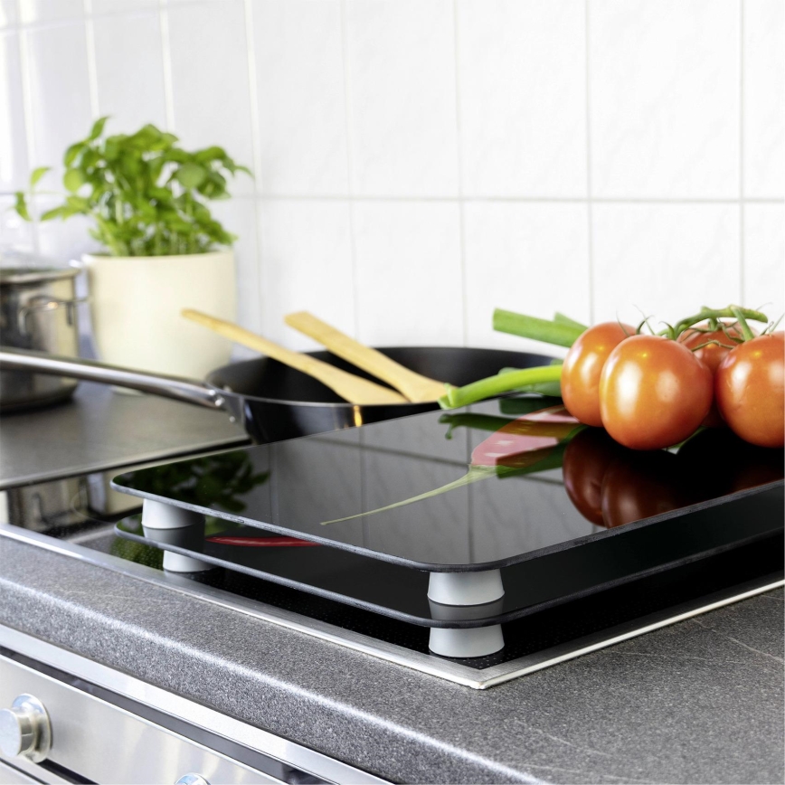 WENKO 2521380100 - Spishällslock 30x52 cm flerfärgad/grå/transparent