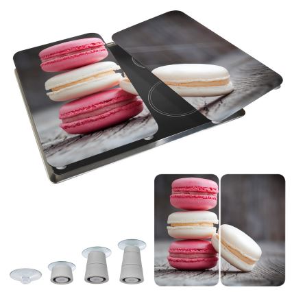 WENKO 2521496100 - Lock till spishäll 52x30 cm flerfärgad/grå/genomskinlig