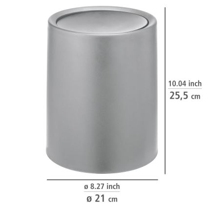 WENKO 25219100 - Korg ATRI 21 x 25,5 cm, grå