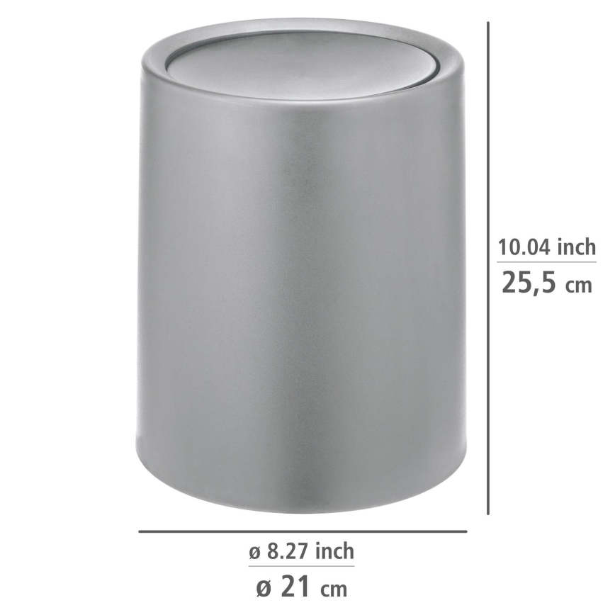 WENKO 25219100 - Korg ATRI 21 x 25,5 cm, grå