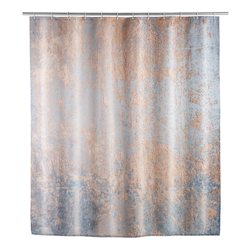 WENKO 25239100 - Duschdraperi AGATE 180x200 cm flerfärgat