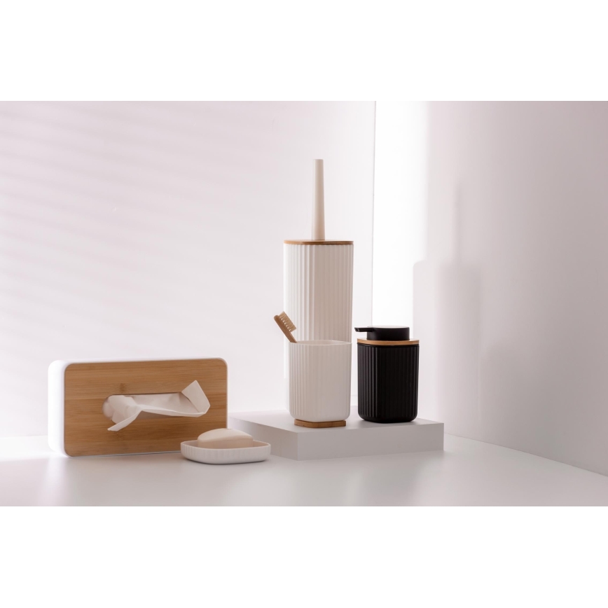 WENKO 25293100 - Mugg ROTELLO 8,5x11 cm vit/brun