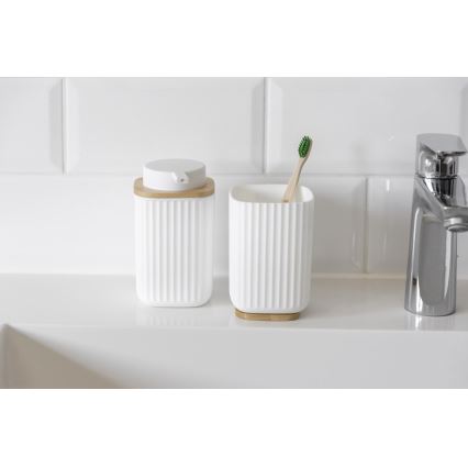 WENKO 25293100 - Mugg ROTELLO 8,5x11 cm vit/brun