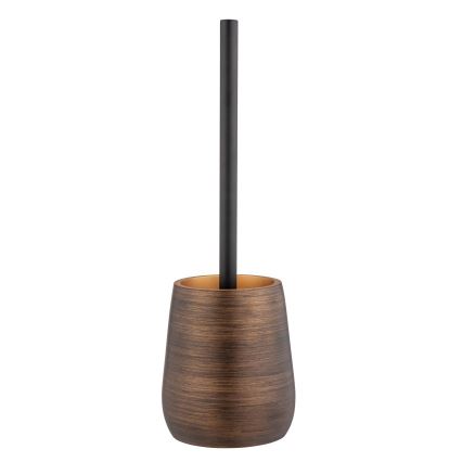 WENKO 25354100 - WC-borste PALENA 12,5x37 cm bronsfärgad
