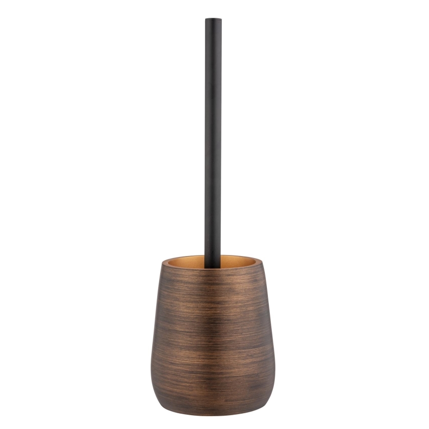 WENKO 25354100 - WC-borste PALENA 12,5x37 cm bronsfärgad