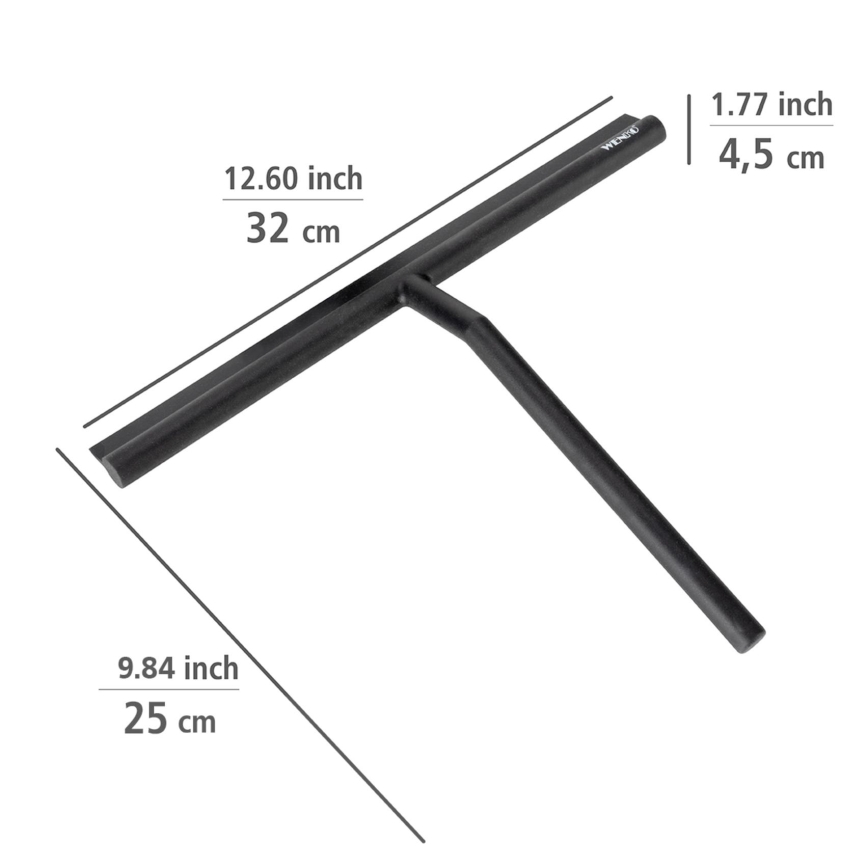 WENKO 25358100 - MOLA gummiraka 32x30 cm svart