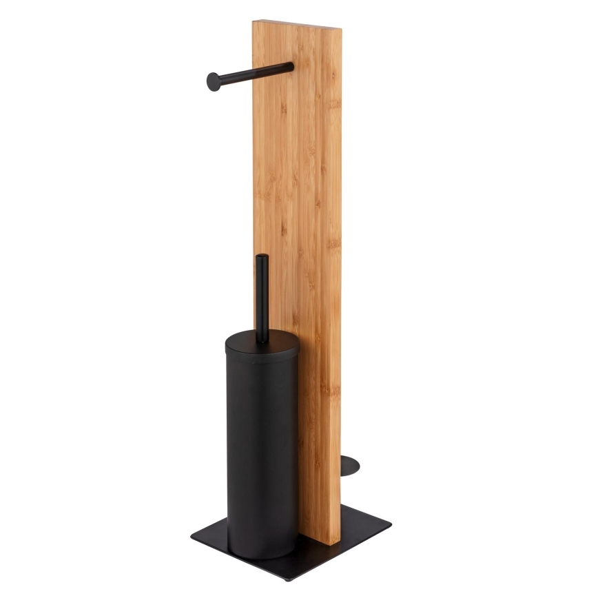 WENKO 25376100 - Toalettset LESINA 18x69 cm brun/svart