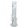 WENKO 25384100 - WC-set SULMONA 25x76 cm silver/svart