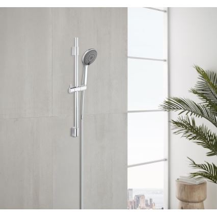 WENKO 25452100 - Duschset Vattensparsystem 70 cm silver