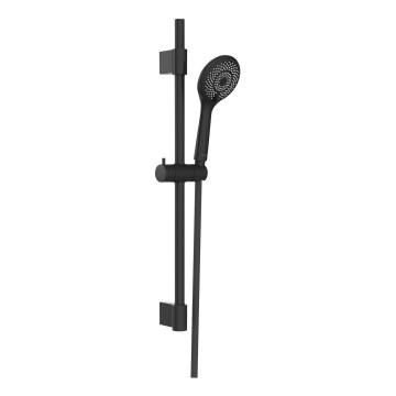WENKO 25453100 - Duschset Vattensparsystem 70 cm svart