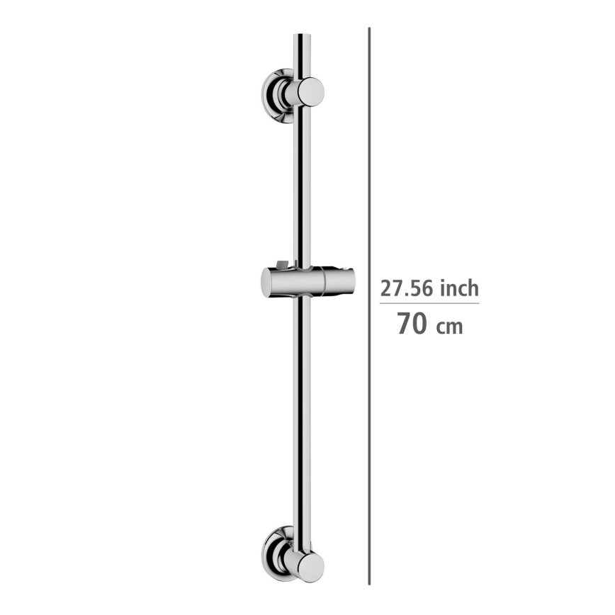WENKO 25462100 - Duschstång LIBERTÀ 70 cm polerad krom