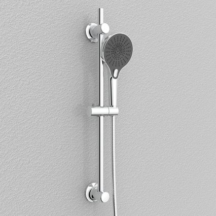 WENKO 25462100 - Duschstång LIBERTÀ 70 cm polerad krom