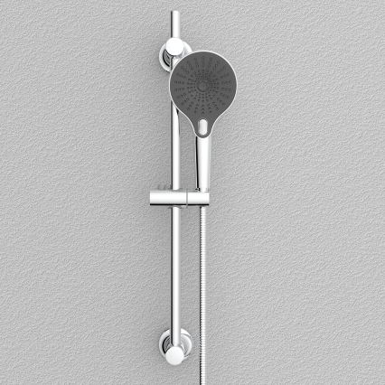 WENKO 25462100 - Duschstång LIBERTÀ 70 cm polerad krom