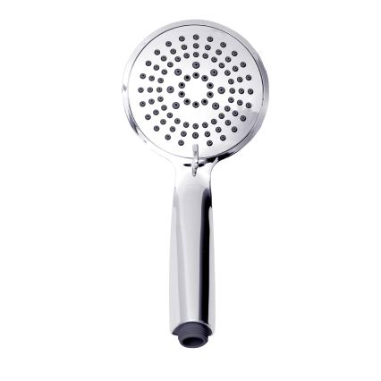 WENKO 25483100 - Duschsystem med vattenbesparande funktion, 120 cm, polerad krom