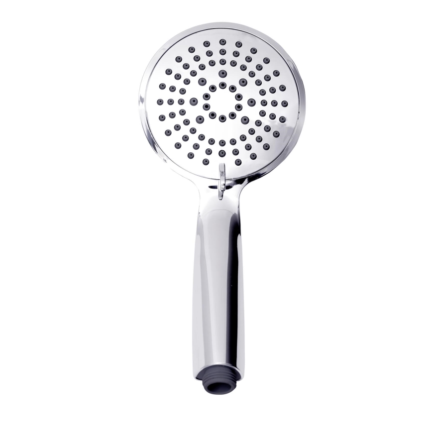 WENKO 25483100 - Duschsystem med vattenbesparande funktion, 120 cm, polerad krom