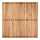 WENKO 25522100 - Dörrmatta ACACIA 55x55 cm brun