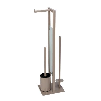 WENKO 25553100 - WC-borste RIVALTA 18x70 cm beige/svart
