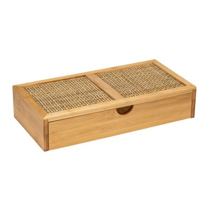 WENKO 25603100 – Förvaringsorganiserare ALLEGRE 28x14 cm brun