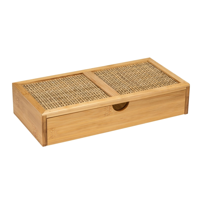 WENKO 25603100 – Förvaringsorganiserare ALLEGRE 28x14 cm brun