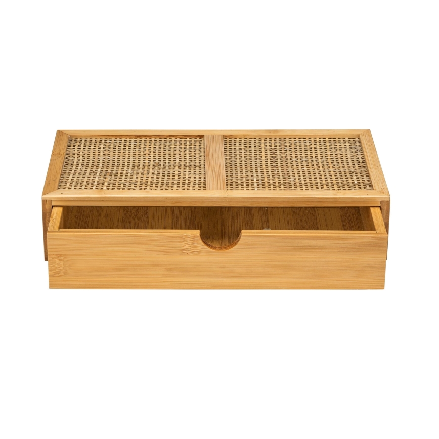 WENKO 25603100 – Förvaringsorganiserare ALLEGRE 28x14 cm brun