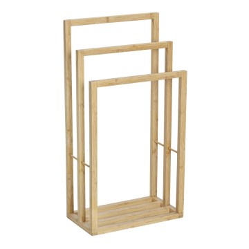 WENKO 25629100 - Handdukshållare BAMBUSA 42,5x82 cm brun