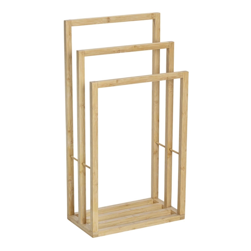 WENKO 25629100 - Handdukshållare BAMBUSA 42,5x82 cm brun