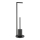 WENKO 25675100 - Toalettsats FERLA 18x69,5 cm svart