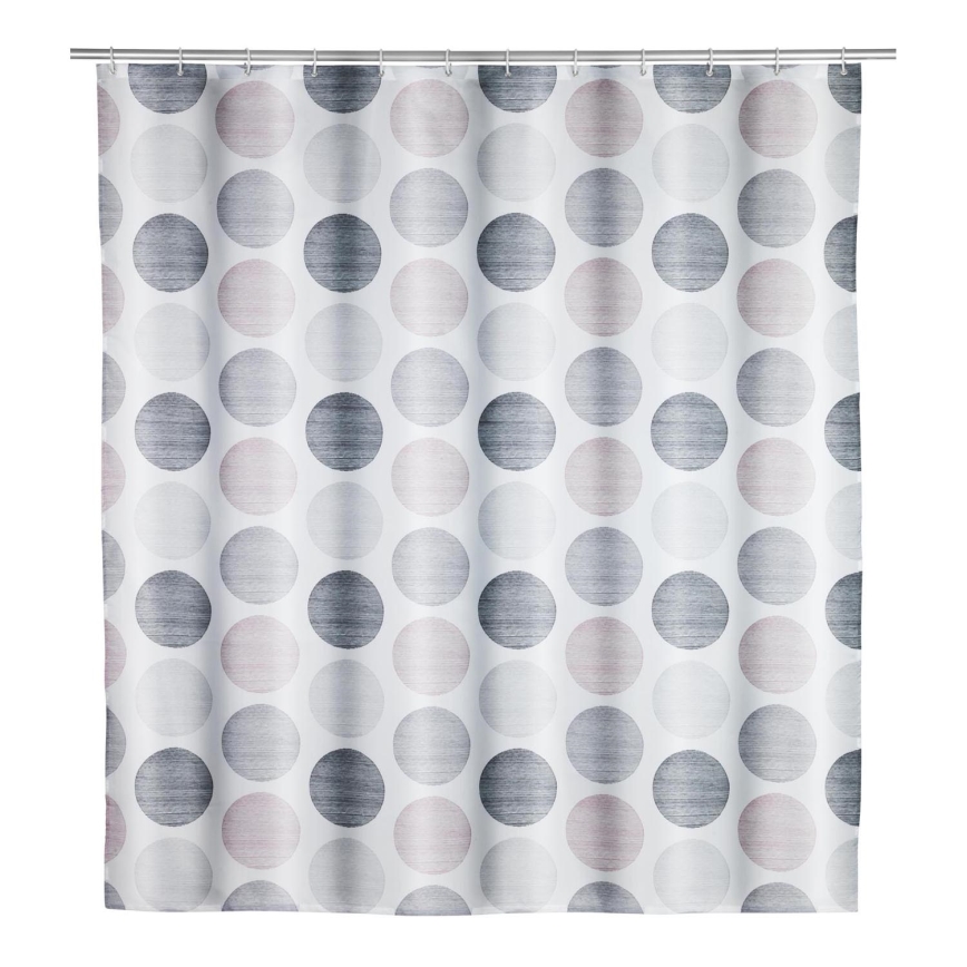 WENKO 25750100 - Duschdraperi 180x200 cm flerfärgat