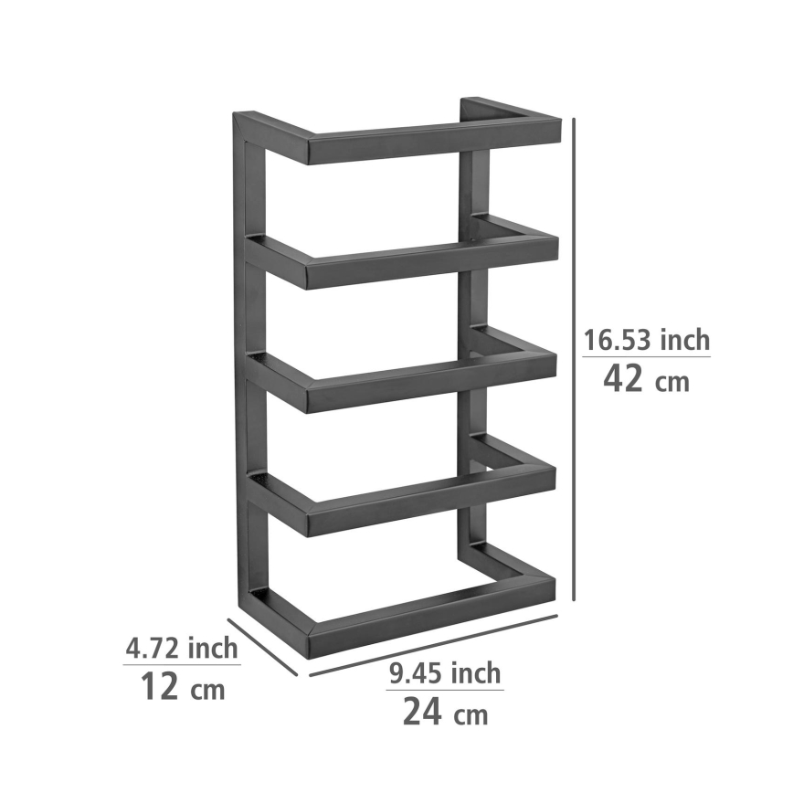 WENKO 25780100 - Handdukstativ FONDIRO 24x42 cm svart