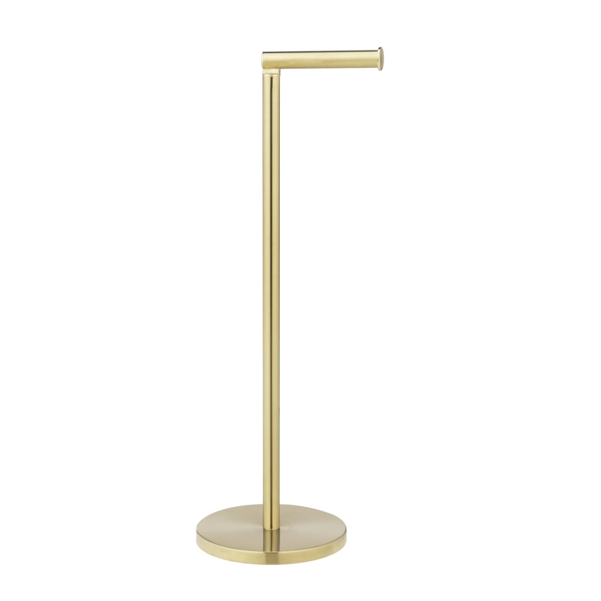 WENKO 25791100 - Toalettpappershållare 21x55 cm guld/silver